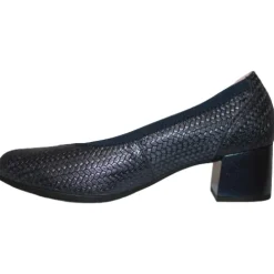 Pitillos Heels<Block Heeled Pumps - 5090 - Navy