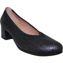 Pitillos Heels<Block Heeled Pumps - 5090 - Navy