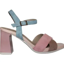 Pitillos Sandals<Block Heeled Sandals - 5186 - Multi
