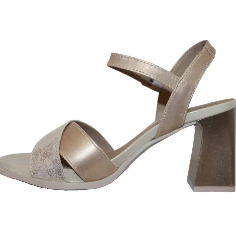 Pitillos Sandals<Block Heeled Sandals - 5182 - Gold