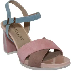 Pitillos Sandals<Block Heeled Sandals - 5186 - Multi
