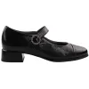 Pitillos Shoes<Cross Strap Pumps - 10111- Black