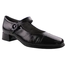 Pitillos Shoes<Cross Strap Pumps - 10111- Black