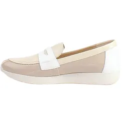 Pitillos Shoes<Ladies Loafers - 10420 - Beige Multi