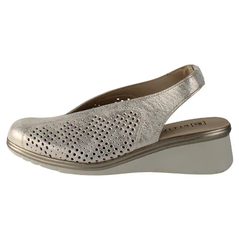 Pitillos Sandals<Ladies Wedge Sandals - 5743 - Gold