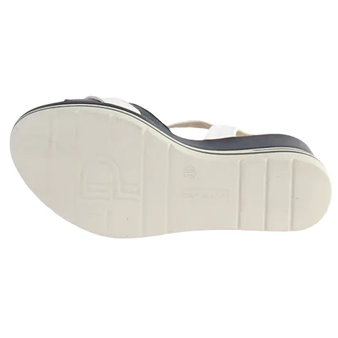 Pitillos Sandals<Ladies Wedge Sandals - 2852 - Navy