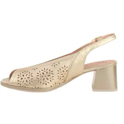 Pitillos Heels<Sling-Back Heels - 10532 - Gold