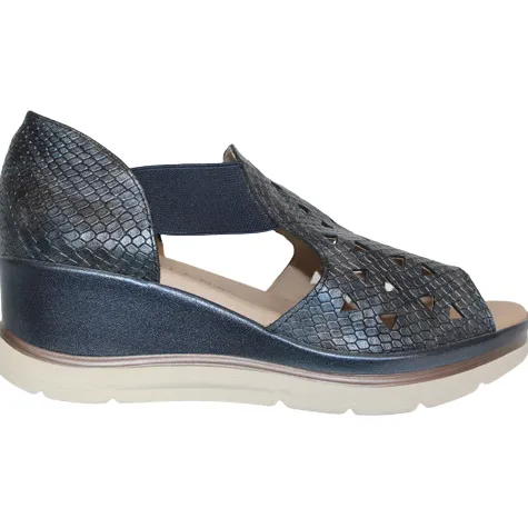 Pitillos Sandals<Wedge Sandals - 5034 - Navy