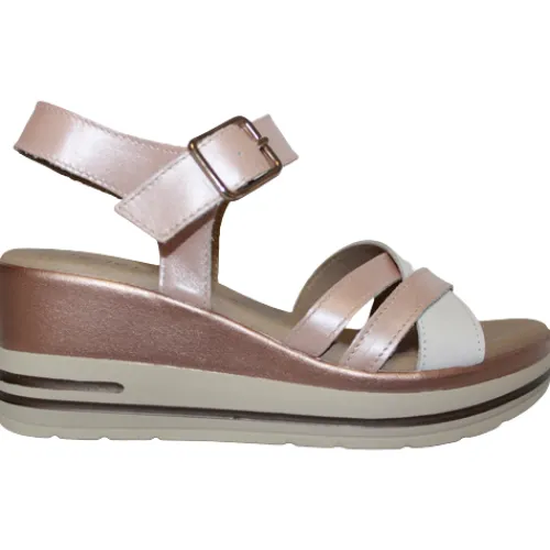 Pitillos Sandals<Wedge Sandals - 2612 - Rose Gold