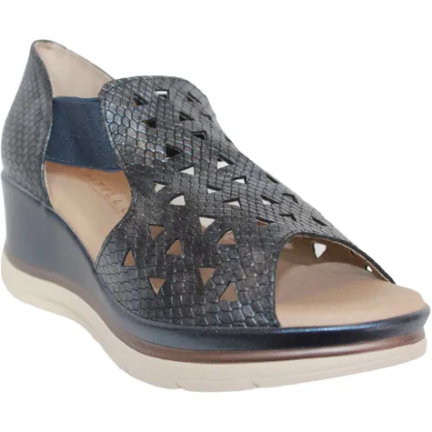 Pitillos Sandals<Wedge Sandals - 5034 - Navy