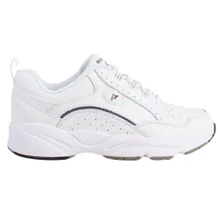 Propet Ladies Larger Sizes | Trainers<Trainers- Ped 8 - White/ Grey