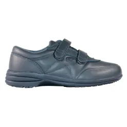 Propet Ladies Larger Sizes | Trainers<Velcro Trainers - W3845 - Navy
