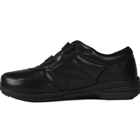 Propet Ladies Larger Sizes | Trainers<Velcro Trainers - W3845 - Black