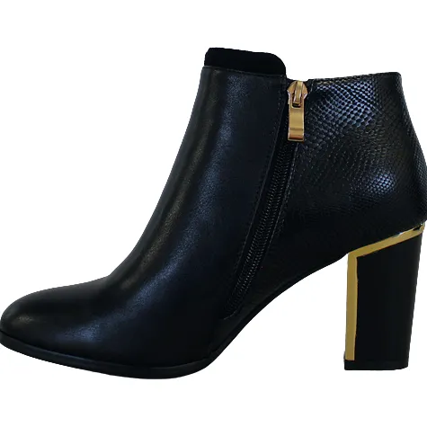 Redz Boots<Block Heeled Ankle Boots - F49 - Black