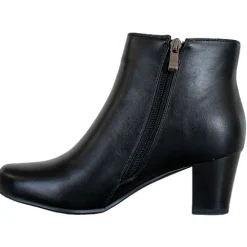 Redz Boots<Block Heeled Ankle Boots - A32 - Black