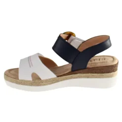Redz Sandals<Wedge Sandals - 5C436-L247 - Navy / White