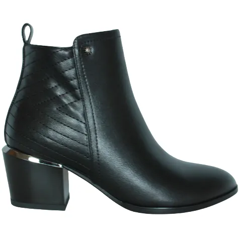 Redz Boots<Block Heeled Ankle Boots - 81469 - Tan