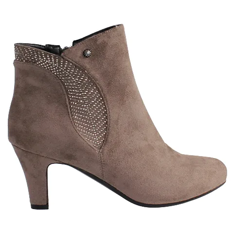 Redz Boots<Dressy Ankle Boots - D2659-Taupe