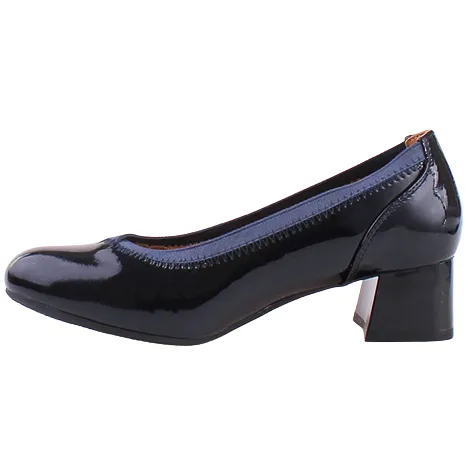 Redz Heels<Ladies Block Heeled Pumps- DCD61102A- Navy