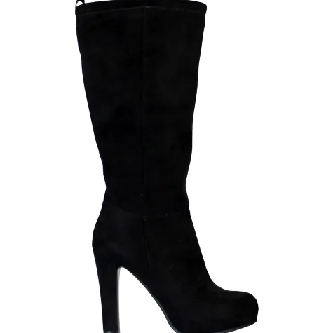 Redz Boots<Ladies Dressy Knee Boots - B1359 - Black