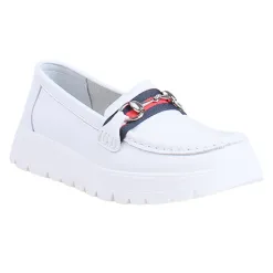 Redz Shoes<Ladies Loafers - CX4720 - White