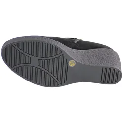 Redz Boots<Ladies Wedge Ankle Boots - D3410 - Black