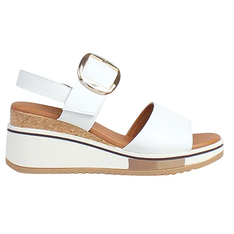 Redz Sandals<Ladies Wedge Sandals - CF024BE03 - White