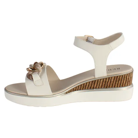 Redz Sandals<Ladies Wedge Sandals - 5C800-L233 - White