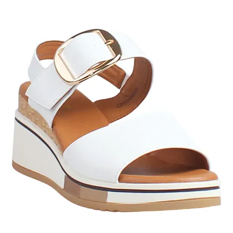 Redz Sandals<Ladies Wedge Sandals - CF024BE03 - White