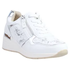 Redz Trainers<Ladies Wedge Trainers - 6G596W-V375 - White