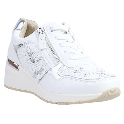 Redz Trainers<Ladies Wedge Trainers - 6G596W-V375 - White