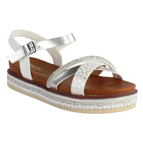 Redz Sandals<Sandals - 6W8908-1 - White / Multi