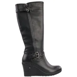 Redz Boots<Wedge Knee Boots - F882/4173 - Black