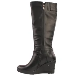 Redz Boots<Wedge Knee Boots - F882/4173 - Black