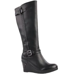 Redz Boots<Wedge Knee Boots - F882/4173 - Black