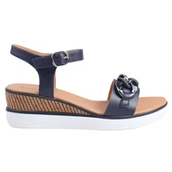 Redz Sandals<Wedge Sandals - 5C800-L233 - Navy