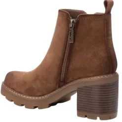 Refresh Boots<Block Heeled Ankle Boots - 172125 - Camel
