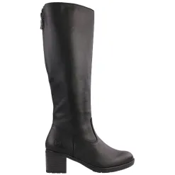 Remonte Ladies Wide Fitting | Boots<Ladies Wide Fit Knee Boots- D2A71-00-Black