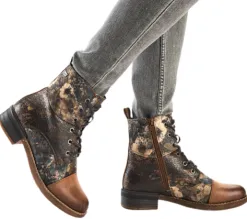 Rieker Boots<Ankle Boots - 94611-90 - Tan Multi