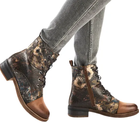 Rieker Boots<Ankle Boots - 94611-90 - Tan Multi