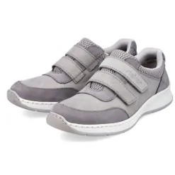 Rieker Mens Wide Fitting | Shoes<Casual Shoes - 14350-45 - Grey
