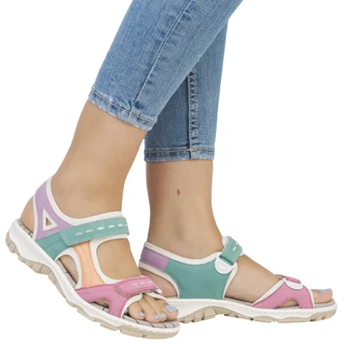 Rieker Sandals<Walking Sandals -68866-92 - Multi