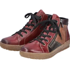 Rieker Boots<Ankle Boot - N0721-25 - Burgundy