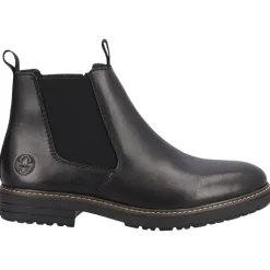Rieker Mens Larger Sizes | Boots<Ankle Boots -33180-00 -Black