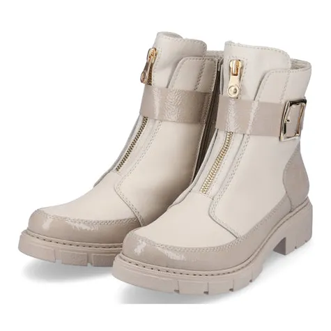 Rieker Boots<Ankle Boots - Z3575 - Ivory/Cream