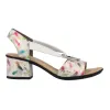Rieker Sandals<Block Heeled Sandals - 64683-90 - Off White