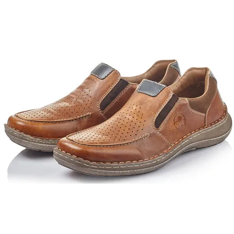 Rieker Shoes<Casual Shoes - 03077-33 - Brown