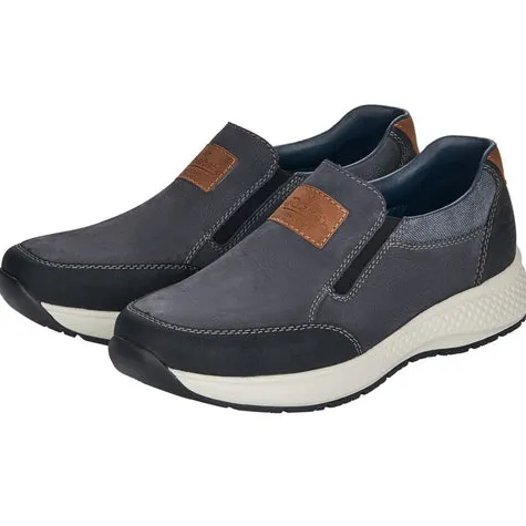 Rieker Shoes<Casual Shoes - B7658-45/00 - Black/Navy