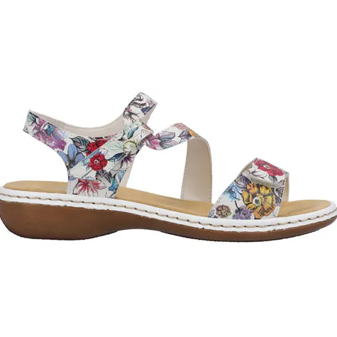 Rieker Sandals<Flat Sandals - 659C7-92 - Multi