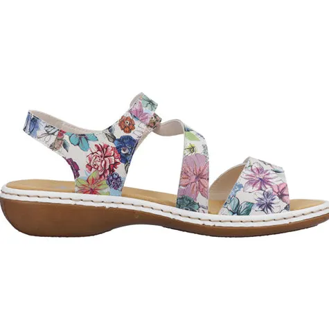 Rieker Sandals<Flat Sandals - 659C7-92 - Multi